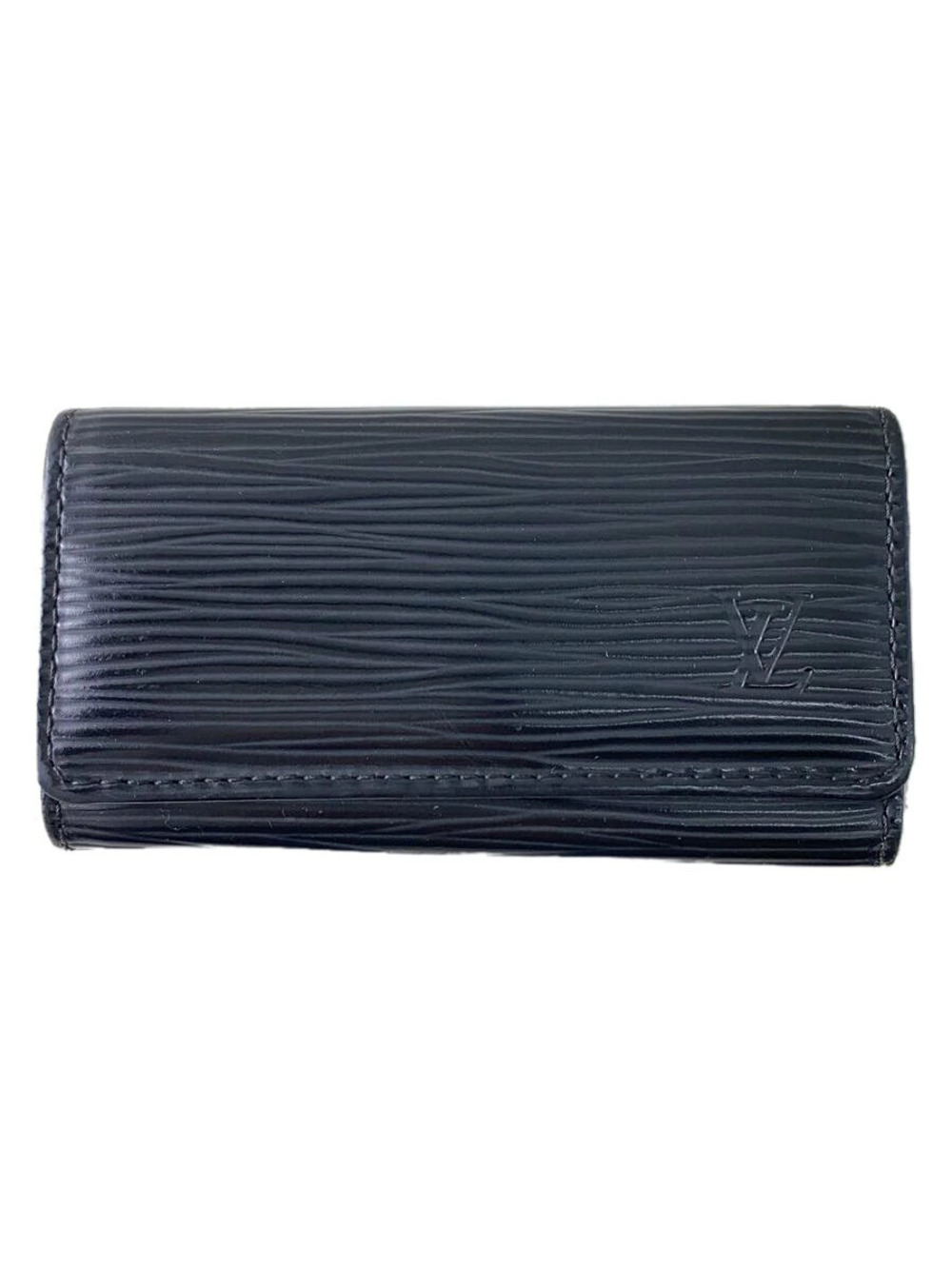 LOUIS VUITTON Multicles Epi Leather Black Solid